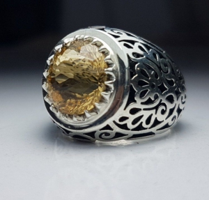 انگشتر سیترین 