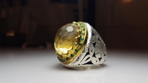 انگشتر سیترین